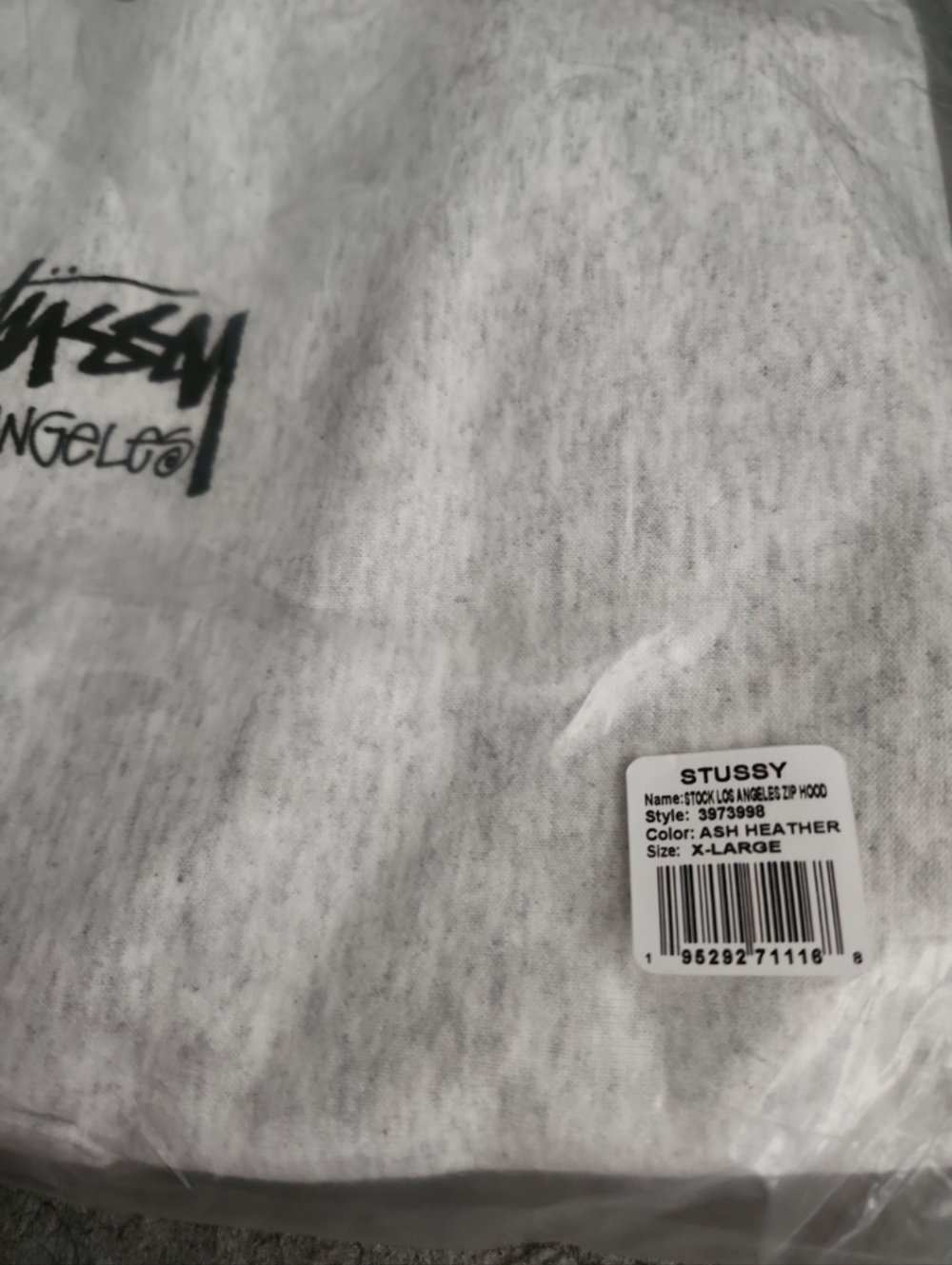 Stussy Exclusive Los Angeles California Chapter Zip Up Hoodie Unisex - Picture 4 of 5